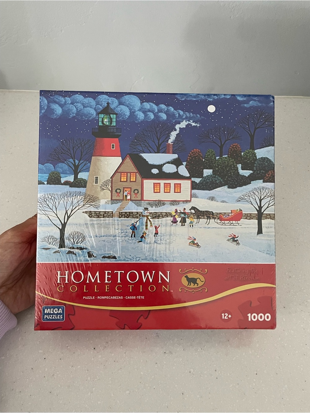 Mega Puzzles - 1000 piece Puzzle // At the Light Before Christmas